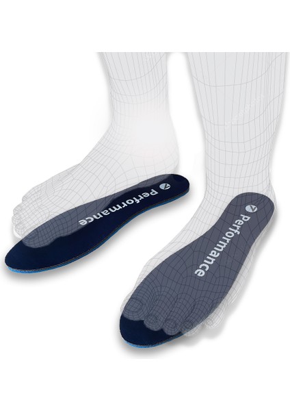 SG05 | Yumuşak Memory Foam + Orthoflex, Hava Geçiren, Parfümlü Tüm Ayakkabılarla Uyumlu İç Tabanlık