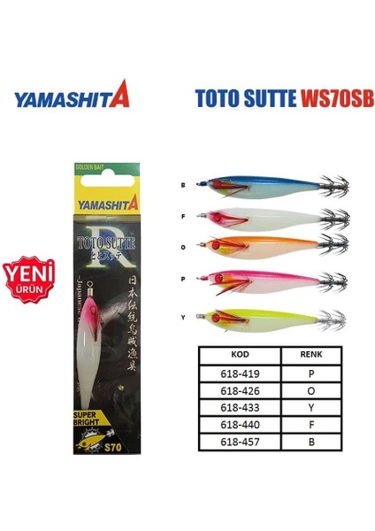 Toto Sutte R Kalamar Zokası Ws 70SB fiyatları