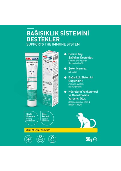 Kedi Multi Vitamin Paste Macun 50 Gr. KC301