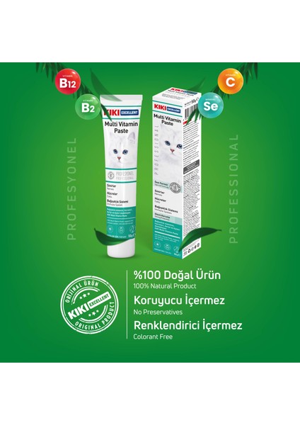 Kedi Multi Vitamin Paste Macun 50 Gr. KC301