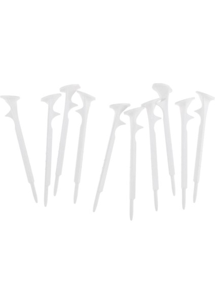 10 Adet 73MM Beyaz Golf Tees Spor Golf Eğitimi/uygulama Için Ayarlanmış (Yurt Dışından) fiyatları