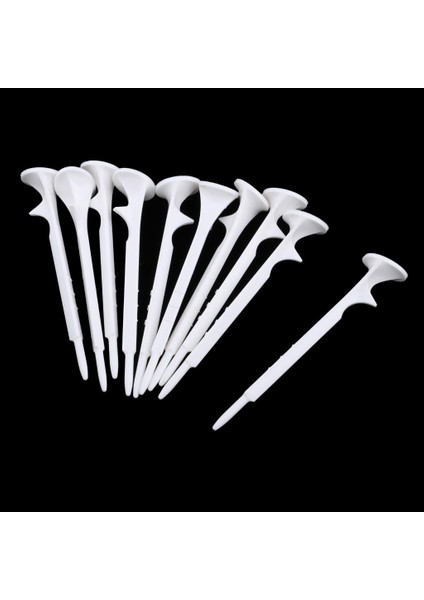 10 Adet 73MM Beyaz Golf Tees Spor Golf Eğitimi/uygulama Için Ayarlanmış (Yurt Dışından) indirimleri
