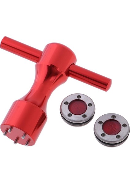 Aksesuarlar Için 2x Golf Putter Ağırlık Vidası ve Anahtarı Kırmızı 35G (Yurt Dışından) indirimleri