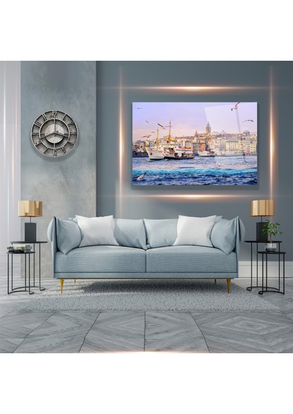 Istanbul Manzarası Cam Tablo fiyatları