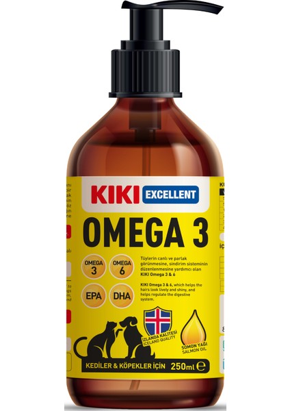 Kedi & Köpek Omega 3 250 Ml. KCD201