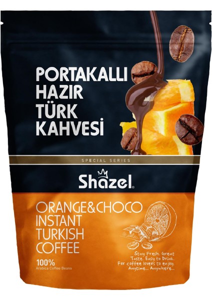 Portakallı Hazır Türk Kahvesi 200 gr