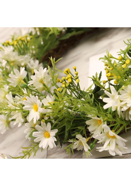 Yapay Papatya Çelenk Çelenk Asılı Süsleme modelleri