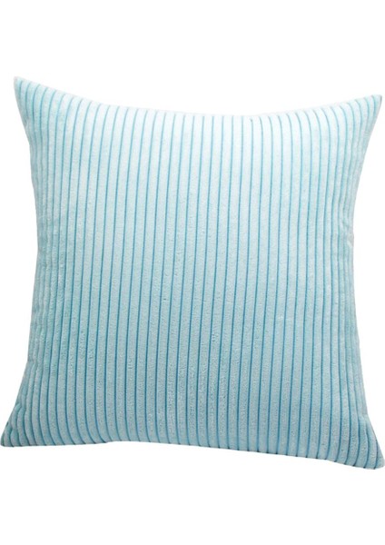 Yastık Kapağı Kadife Kadife Yastık Kapağı Sofa- 50X50CM Mavi fırsatları
