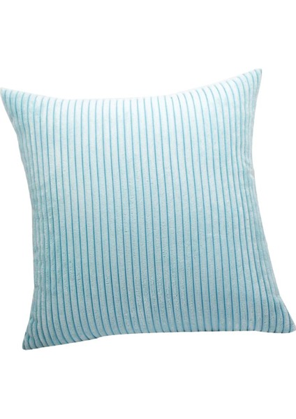 Yastık Kapağı Kadife Kadife Yastık Kapağı Sofa- 50X50CM Mavi indirimleri