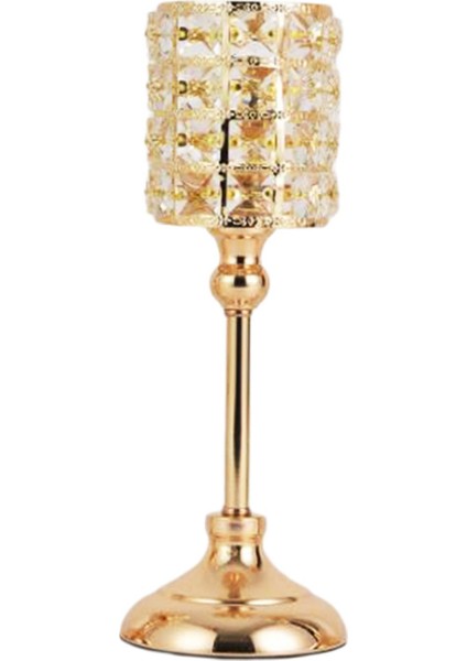 Kristal Modern Ev Taşıyıcı Mum Tutucu Şamdan Parlatıcı Parti Masaüstü M 11X31CM fırsatları