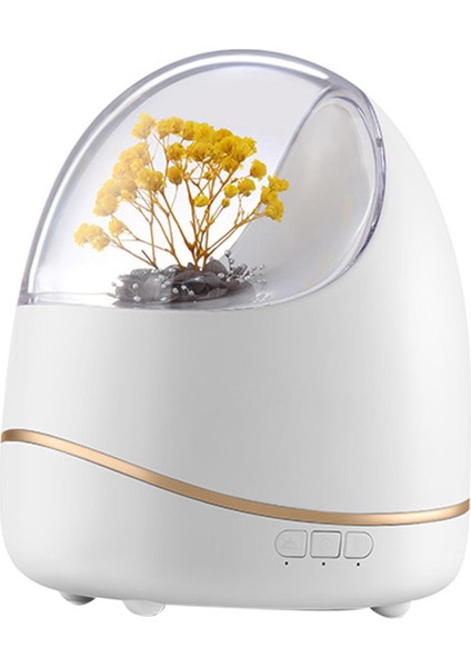 Nemlendirici Taşınabilir Masa Üstü Dekor Oturma Odası Apartmanı Beyaz B