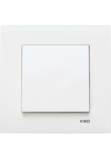 Karre Anahtar Beyaz Renk - Çerçeveli