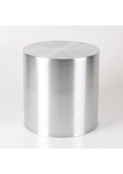 Silindir Alüminyum Saksı Gümüş Ebat 15 x 15 cm fırsatları