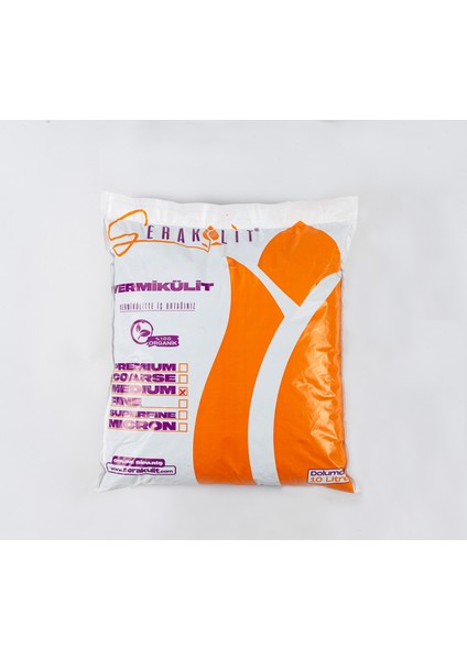 Vermikülit - Medium 10 Litre