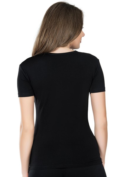 Yarım Kol Bisiklet Yaka Kadın Tişört 228 fiyatları