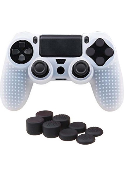 1 Set Oyun Kolu Koruyucu Kılıf Joystick Kapaklı Kaymaz Şok Emme(Yurt Dışından)