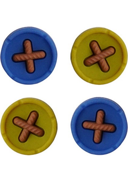 4 Adet Thumbstick Şapka Düşmeye Dayanıklı Koruyucu Zengin Renkler Oyun Anahtarı Şapka Forfor(Yurt Dışından)