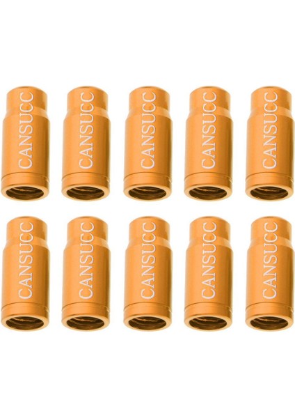 10 Pcs Presta / Schrader Tekerlek İçin Bisiklet Hava Valf Kiti Rim Lastik Kök Toz Kapağı Altın (Yurt Dışından) indirimleri