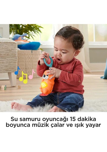 Fisher Price Neşeli Hayvanlar 3'ü 1 Arada Jimnastik Merkezi Oyun Halısı