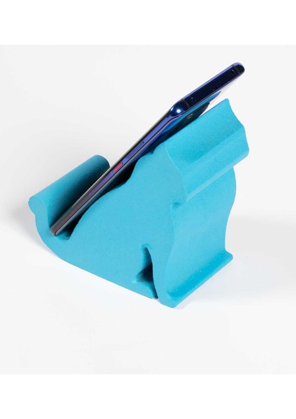 Sünger Kedi Masa Üstü Telefon ve Tablet Tutacağı 13X12,5X6 cm