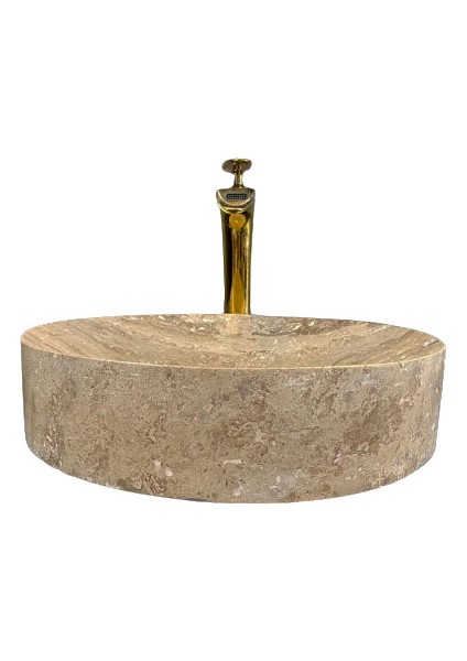 Noche Traverten Dizayn Modern Eğimli Lavabo