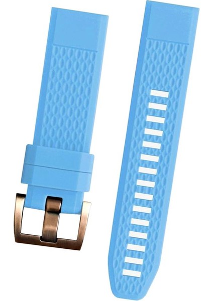 Fenix ​​5s Sports Watch Için, Yedek Bilek Bandı Silikon Saat Kayış Mavisi (Yurt Dışından)