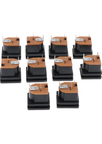 10PCS 3 Pin Pcb Montaj 5.5x2.5mm Dişi Dc Soket Konnektör-Kare (Yurt Dışından) fiyatları