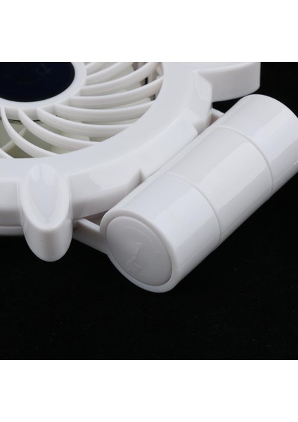 Protable Elektronik Fan Kendi Kendine Yeten Dişli Düğme Acil Durum Bankası Beyaz (Yurt Dışından) fırsatları