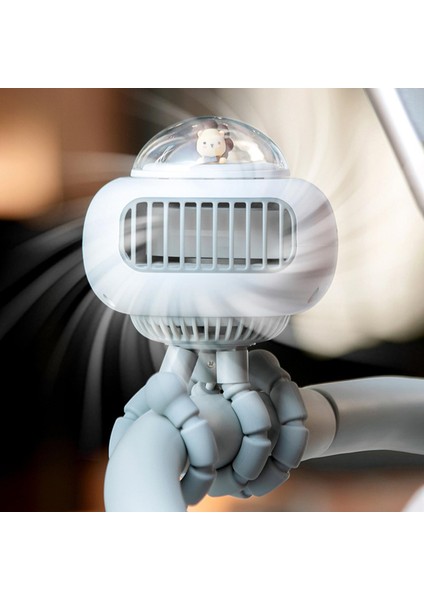Öğrenciler Için USB El Taşıyıcı Soğutma Fanı Yurt Bebek Arabası Masaüstü Beyaz (Yurt Dışından) modelleri