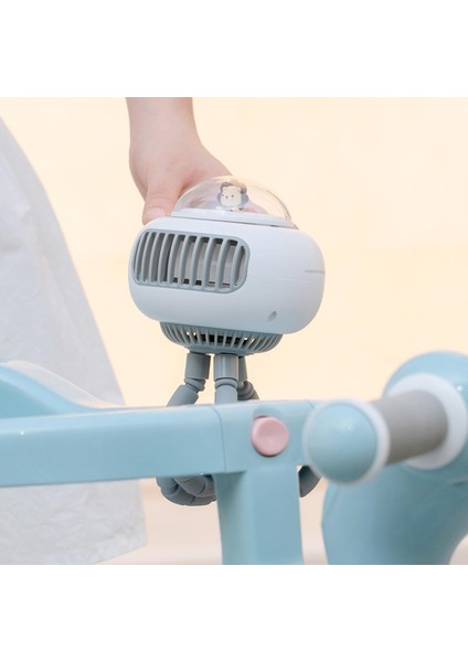 Öğrenciler Için USB El Taşıyıcı Soğutma Fanı Yurt Bebek Arabası Masaüstü Beyaz (Yurt Dışından) fırsatları