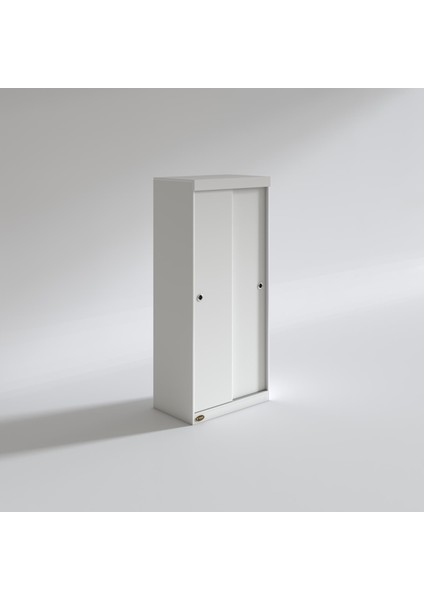 Kenzlife gardırop sürgülü kapaklı kapılı karanfil080 byz gardolap dolap
