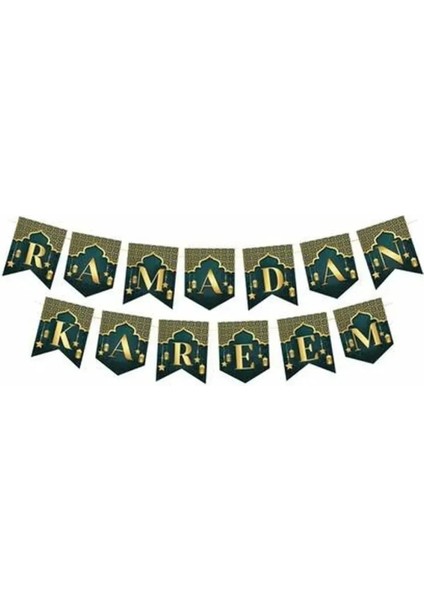 Zikzak Banner Ramadan Kareem