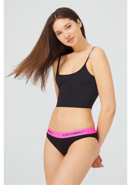 Pamuklu Basic Kadın Bikini Külot 3'lü Paket - 2