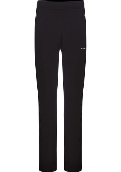 Huğlu Yazılı Siyah Renk Eşofman Alt