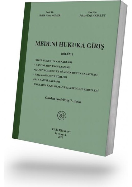 Medeni Hukuka Giriş