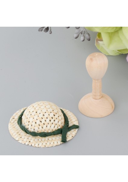 1/12 Bebek Evi Bebek Şapka ile Şapka Raf Bebek Evi Mobilya Kız Oyuncak (Yurt Dışından)