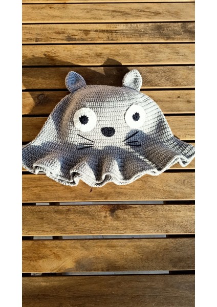 Handmade Totoro Desenli Kadın Şapkası, %100 Pamuk fiyatları
