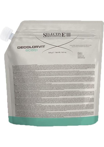 Professional Selective Decolorvit Scalp Mor Toz Açıcı 500G (Yeni Ambalaj)