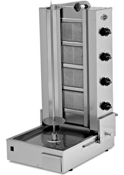 EMP.DN.151 Döner Ocağı - Alttan Motorlu - Gazlı - 4 Radyanlı