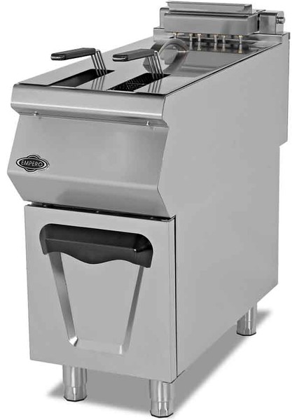 Empeo EMP.PLS.7FG010 Gazlı Fritöz Dolaplı 16 Litre 40X70X85 cm