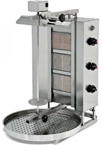EMP.DN.150 Döner Ocağı - Alttan Motorlu - Gazlı - 3 Radyanlı