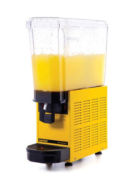 Klasik Mono Soğuk Içecek Dispenseri, 20 L, Fıskiyeli, Sarı