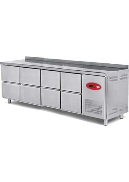 EMP.255.70.01-8C Tezgah Tipi Buzdolabı 8 Çekmece 700 L