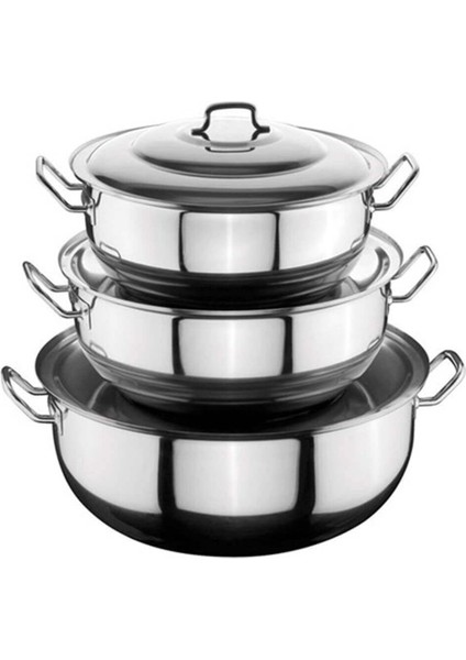 Helvane Tencere Kapaklı 60X20 cm 45 Litre