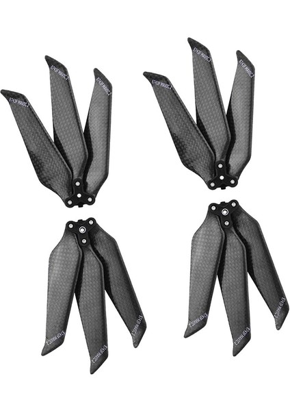 2 Çift Karbon Fiber Pervane 3-Bıçak Aksesuarları Parça Fr 2 (Yurt Dışından) fırsatları