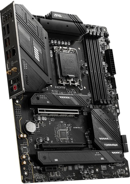 MB MAG B760 TOMAHAWK WIFI DDR4 SOKET 1700 DDR4 5400 PCI-E Gen 4 3X M.2 USB3.2 1x 2.5G LAN WI-FI 6 ATX Anakart