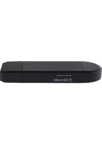 Standart USB Erkek (Siyah) ile USB 2.0 Adaptör/ Kart Okuyucu Mikro USB Otg (Yurt Dışından)