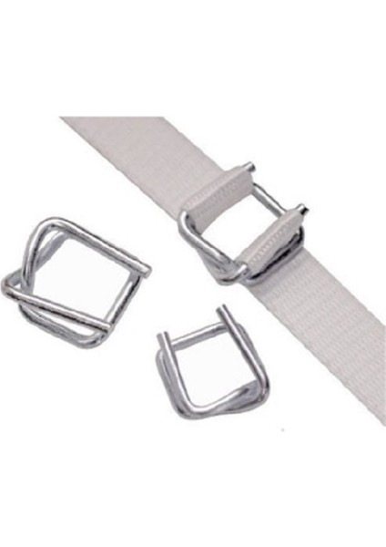13 mm Bukle Kompozit Lifli Çember Tokası 1000 Adet