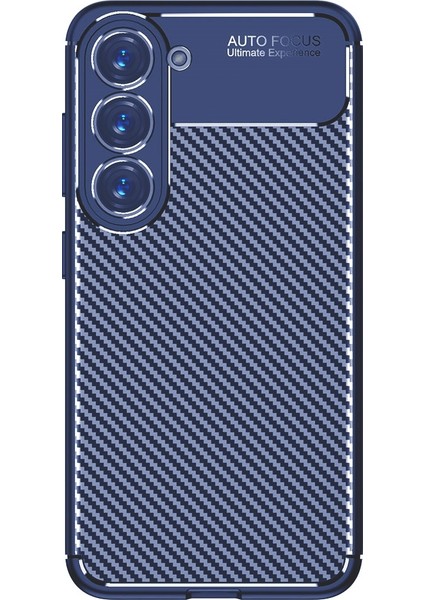 Samsung Galaxy S23 Kılıf Negro Karbon Desen Silikon