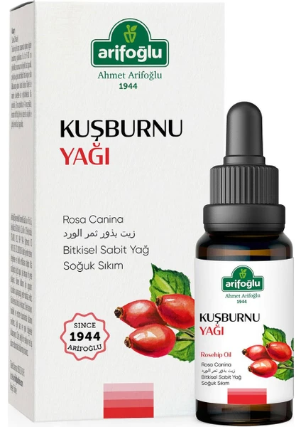 %100 Saf ve Doğal Kuşburnu Yağı 10 ml